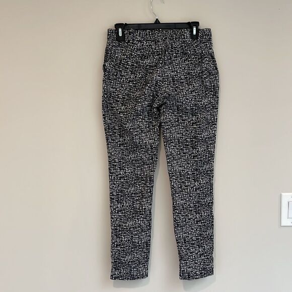 GAP Women’s Black & White Plaid Slim Crop High Rise Trouser Pants Size 4… - Picture 8 of 13